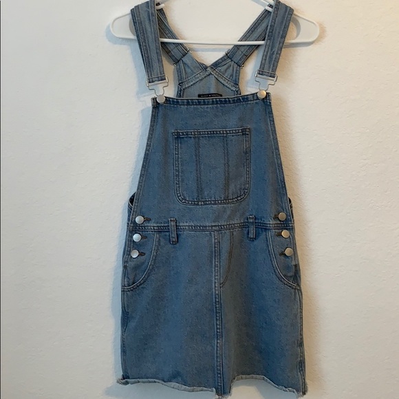 Brandy Melville Denim Jean Overall Dress - Picture 3 of 8